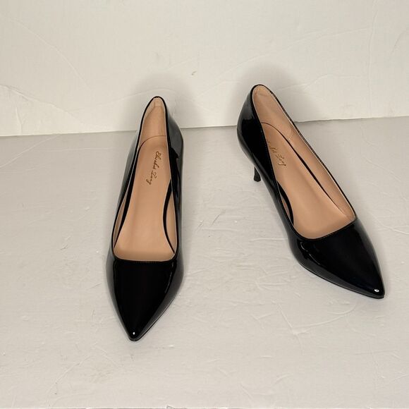 Elisabet Tang 3 in Classic Pointy Pull on Stiletto Closed Toe Dress Heels Sz 6.5 - Picture 4 of 9